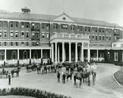 This is a hotel with an interesting history. After This is a hotel with an interesting history. After receiving the land grant, Capt. Bullit moved his militia to this land and within two years, the lan